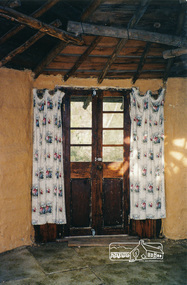 Photograph, Gayle Blackwood, Tower at back of mudbrick house, possibly St Andrews area