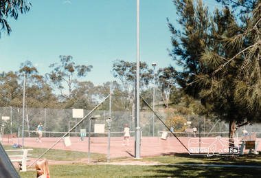 Photograph, Montmorency Tennis Courts 1985, 1985