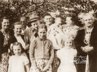 Photograph, William Capewell and family