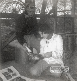 Photograph, Macrame Class, Monday mornings, 2nd Term, Eltham Living and Learning Centre, 1977, 1977