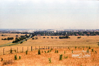 Photograph, View of Melbourne city from Pretty Sally Hill, Wallan, 1998, 1998