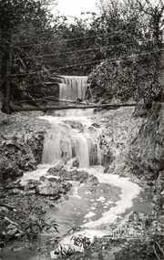 Photograph, Tom Prior, Waterfall, probably Research district