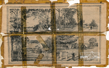Scrapbook Page, New Railway Line: Eltham to Hurst's Bridge; The Weekly Times, 24 Feb 1912, p27, 1912