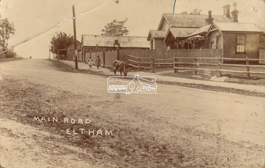 Photograph, J.H. Clark (poss), Main Road, Eltham, c.1910