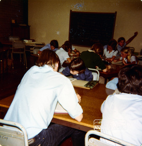 Photograph, Secondary children, Eltham Christian School, 1982, 1982