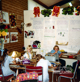 Photograph, Fiona Berry, Matthew Dance, Karen Whalley, Melina Bryans, Eltham Christian School, 1982, 1982