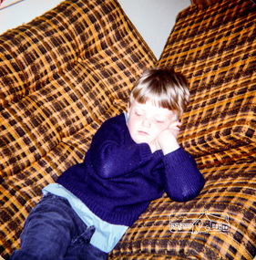 Photograph, "Boy they sure work us hard at that school" Christopher Field, Eltham Christian School, 1982, 1982