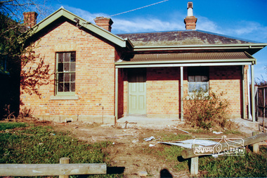 Photograph, The old Police residence being renovated for the Shire of Eltham, c.1986-1987, 1986c