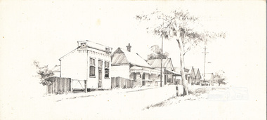 Greeting Card, Bill Caldwell, Hurstbridge by Bill Caldwell (1977); Christmas card