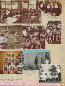 Photo Album page, Photo album, Eltham Christian School, Nyora Road, Eltham 1981-1984, 1982