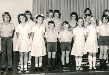 Photograph, School Concert, Primary Singing Group, Eltham Christian School, 1982
