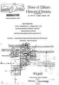 Newsletter, Newsletter, No. 82 January 1992