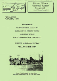 Newsletter, Newsletter, No. 97 July 1994