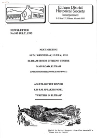 Newsletter, Newsletter, No. 103 July 1995