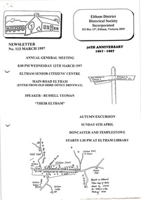 Newsletter, Newsletter, No. 113 March 1997