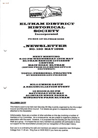 Newsletter, No. 120 May 1998