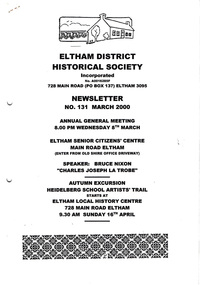 Newsletter, Newsletter, No. 131 March 2000