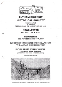 Newsletter, No. 145 July 2002
