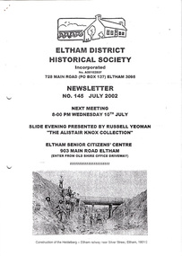 Newsletter, Newsletter, No. 145 July 2002