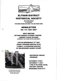 Newsletter, Newsletter, No. 174 May 2007