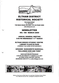 Newsletter, No. 185 March 2009