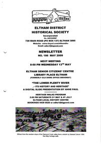 Newsletter, Newsletter, No. 186 May 2009