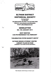 Newsletter, Newsletter, No. 196 January 2011