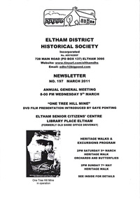 Newsletter, Newsletter, No. 197 March 2011