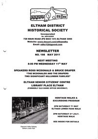Newsletter, No. 198 May 2011