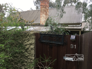 Photograph, Peter Pidgeon, Shoestring 1856 was the original Schoolmaster's (David Clark's) cottage, 2 Sep 2017