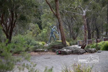Photograph, Peter Pidgeon, ‘Young Man Awakening’ – Bronze sculpture by Matcham Skipper (2008), Eltham Cemetery, 30 Aug 2015, 30 Aug 2015