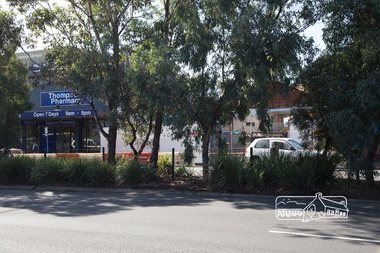 Photograph, Peter Pidgeon, Demolition of former Newsagency, Main Road, Eltham, 3 May 2017, 3 May 2017