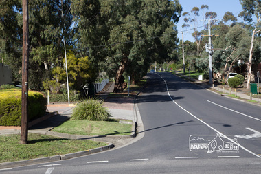 Photograph, Peter Pidgeon, Beard Street viewed from intersection with Main Road, Eltham, 3 May 2017, 3 May 2017