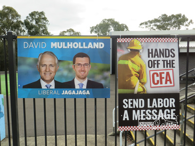 Photograph, Liz Pidgeon, Election Day, Eltham East Primary School, 2 July 2016, 2 July 2016