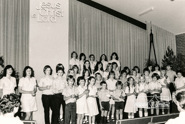 Photograph, School Concert finale, Eltham Christian School, 1982, 1982