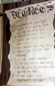 Photograph, Sir Oliver's Song, Eltham Christian School, 18 August 1983, 1983