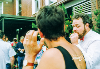 Photograph, Shire of Eltham Staff Christmas Breakup BBQ, 24 Dec 1991, 24/12/1991