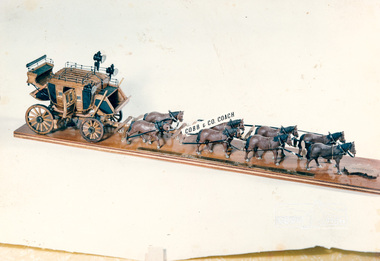 Photograph, Transport diorama by Lance Glasby, c.1970s