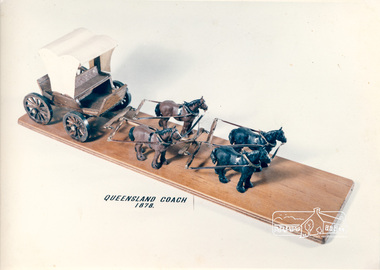 Photograph, Transport diorama by Lance Glasby, c.1970s