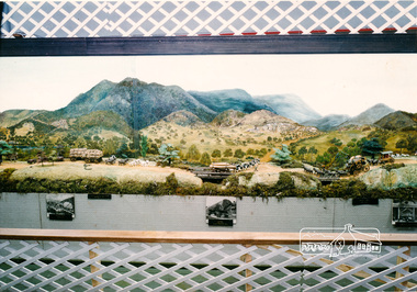 Photograph, Transport diorama by Lance Glasby, c.1970s