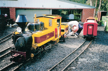 Photograph, Ruth H. Pendavingh, Diamond Valley Railway, July 1999, 1999
