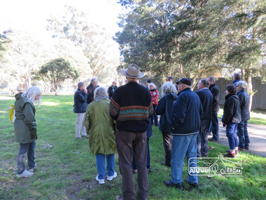 Photograph, Liz Pidgeon, Heritage Excursion; Eltham Lower Park Walk and Talk, 1 July 2017, 1 July 2017