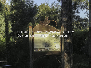 Photograph, Liz Pidgeon, Heritage Excursion; Eltham Lower Park, 1 July 2017