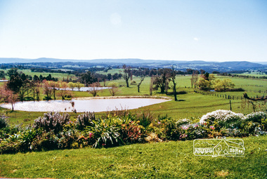 Photograph, View from former Caretaker's Cottage (Shire of Eltham War Memorial), Garden Hill, Kangaroo Ground