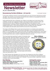 Newsletter, Newsletter, No. 219 November 2014