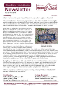 Newsletter, Newsletter, No. 228 June 2016