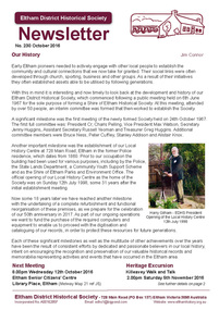 Newsletter, Newsletter, No. 230 October 2016