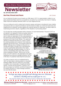 Newsletter, Newsletter, No. 231 December 2016