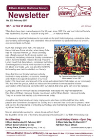 Newsletter, Newsletter, No. 232 February 2017