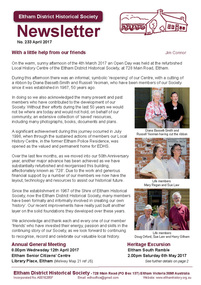 Newsletter, Newsletter, No. 233 April 2017